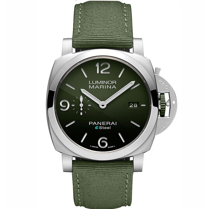 Panerai Luminor Marina ESteel Verde Smeraldo Men Watch