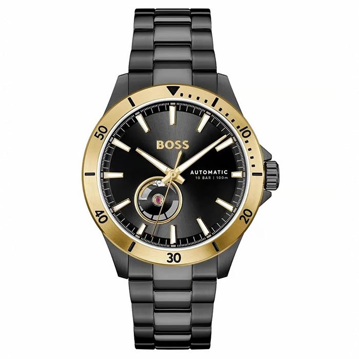 BOSS Grosvenor Men Automatic Watch OG